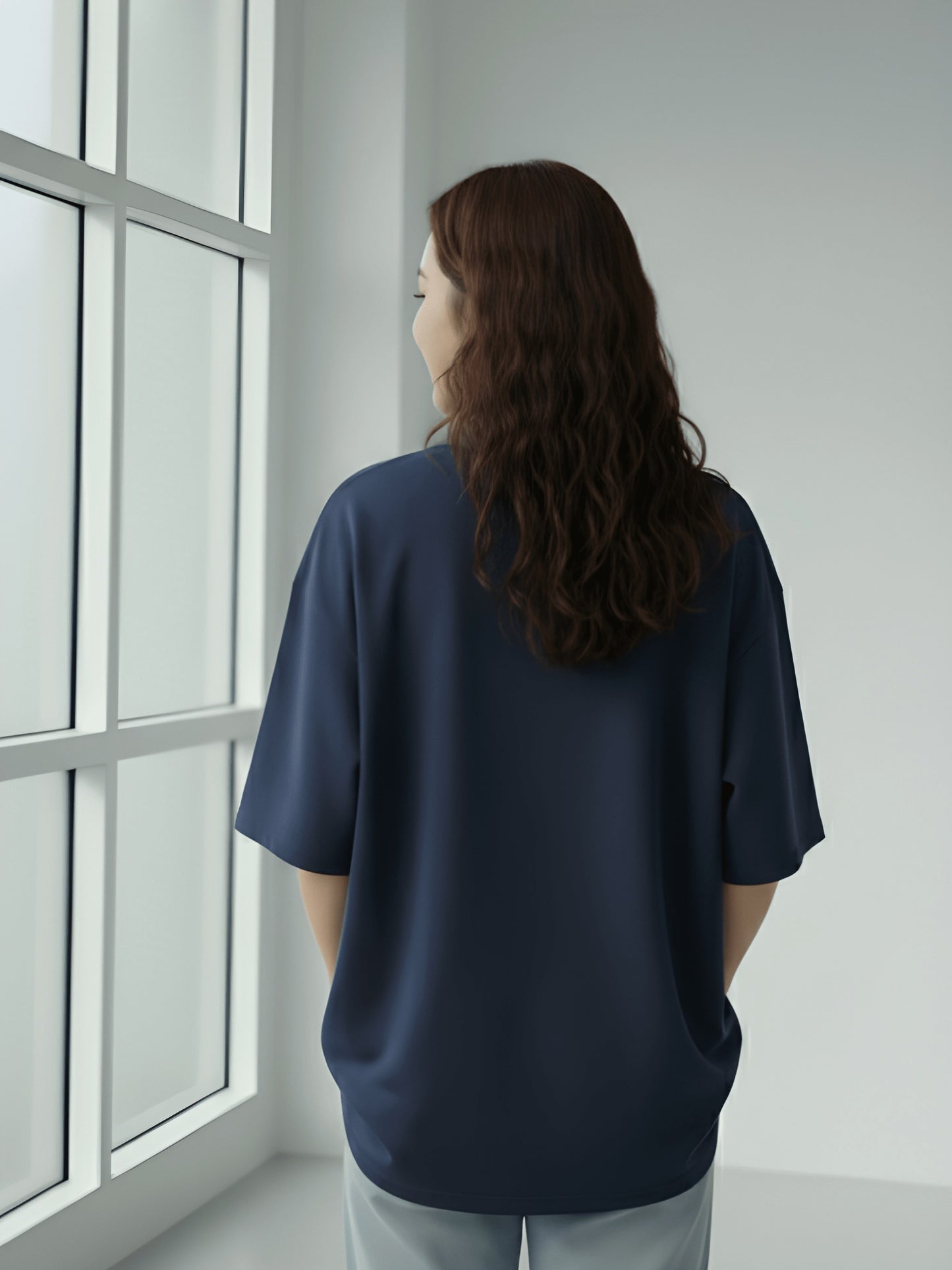 Nexaquin Oversized Gym and Casual T-shirt for women