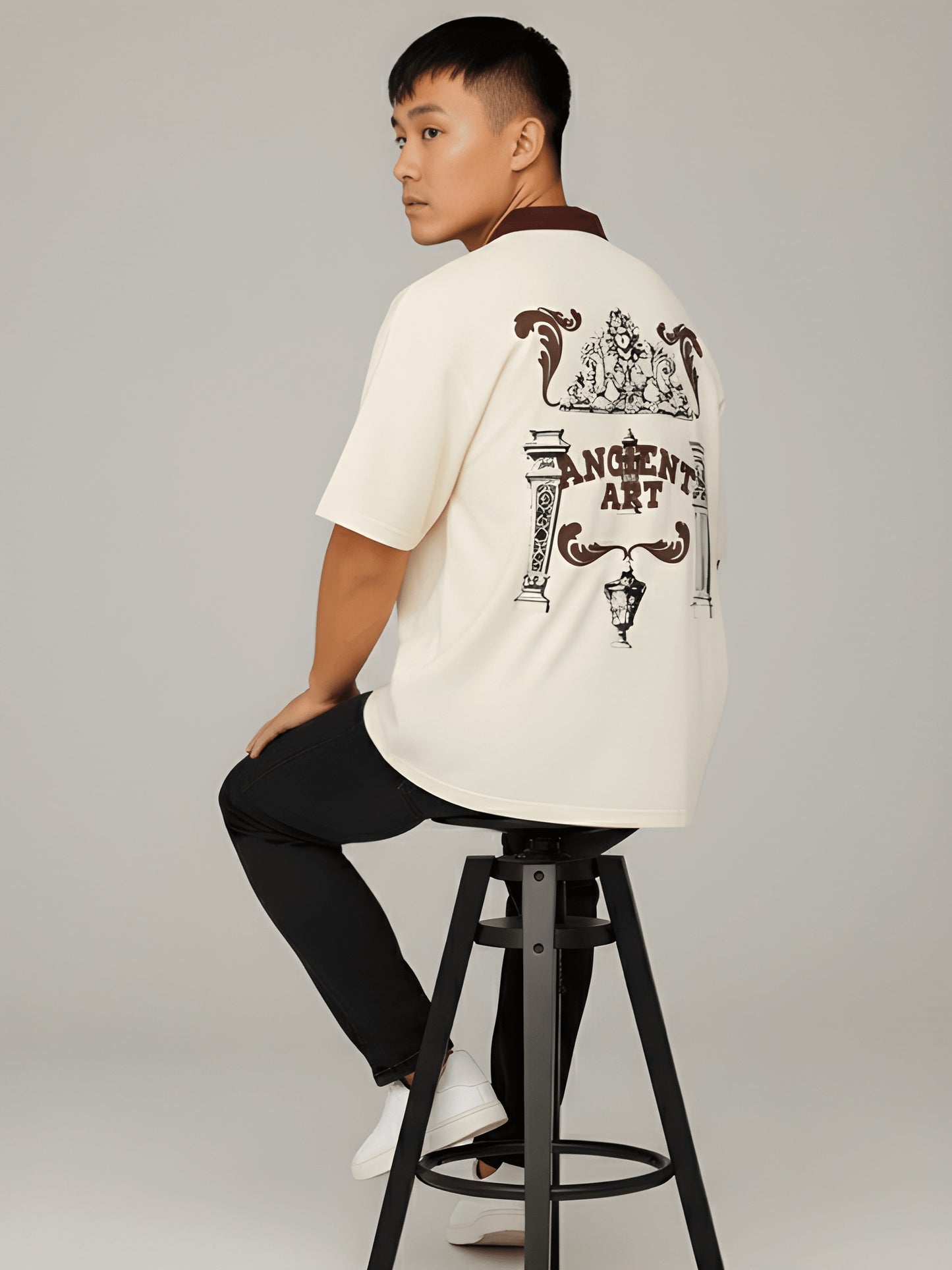 Nexaquin Oversized Gym and Casual T-shirt for men