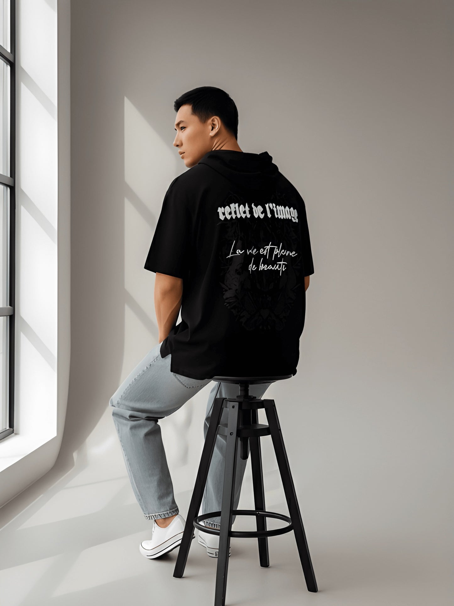 Nexaquin Oversized Gym and Casual T-shirt for men