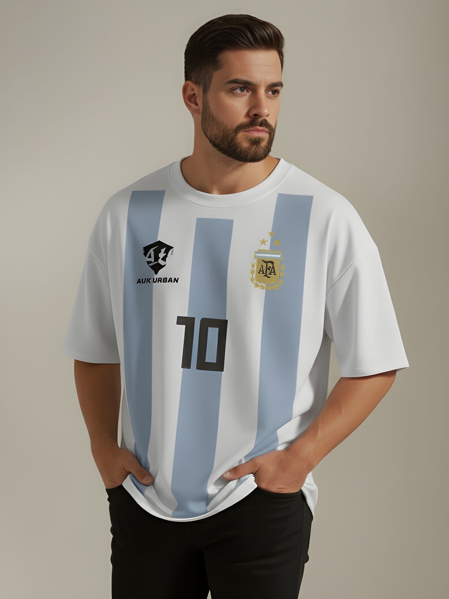 Nexaquin Oversized Gym and Casual T-shirt for men