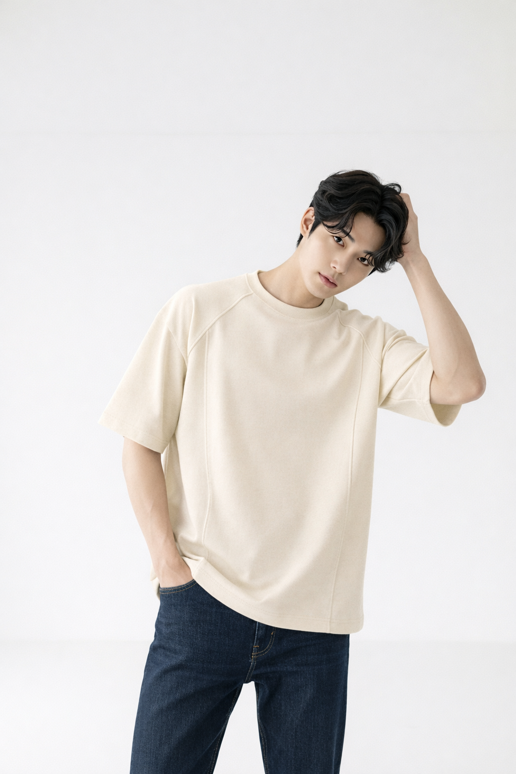 Viral Chinese tshirt Off White to hide belly in india by Aukurban.