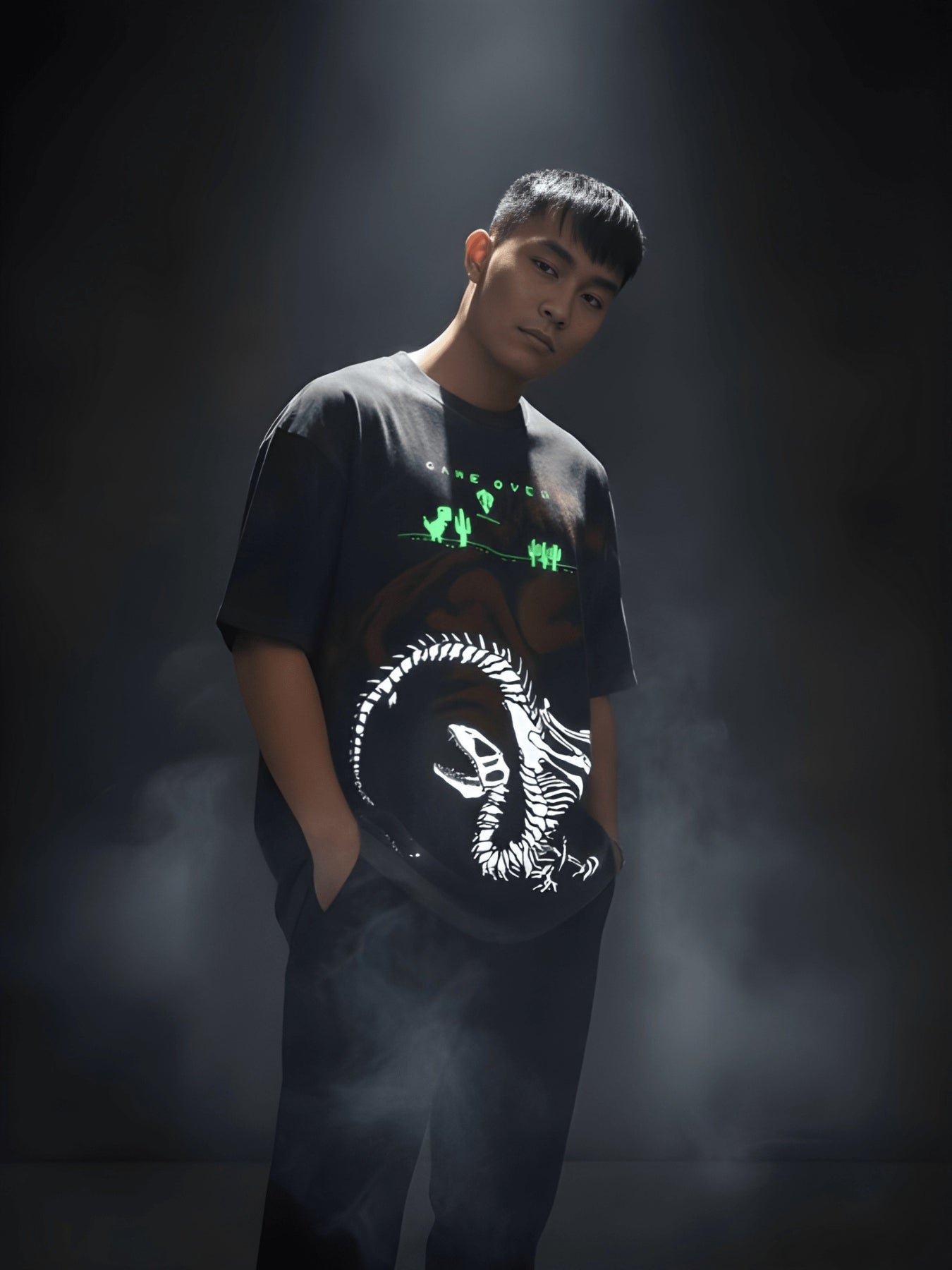 Nexaquin Oversized Gym and Casual T-shirt for men