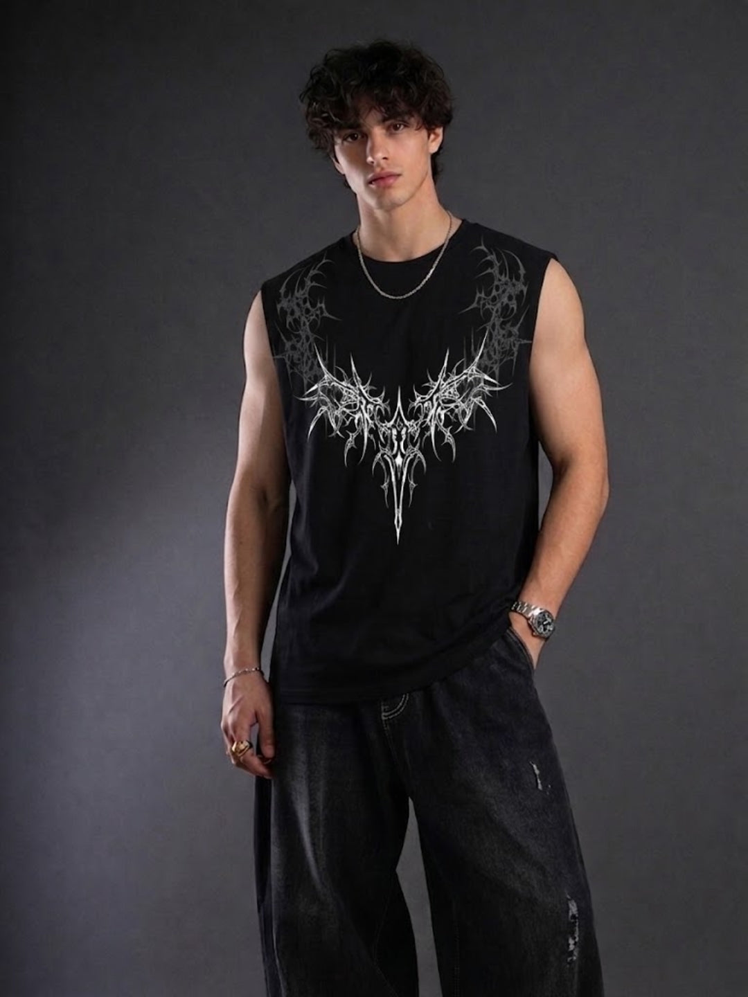 Vanguard Wing Gym Vest (Black)