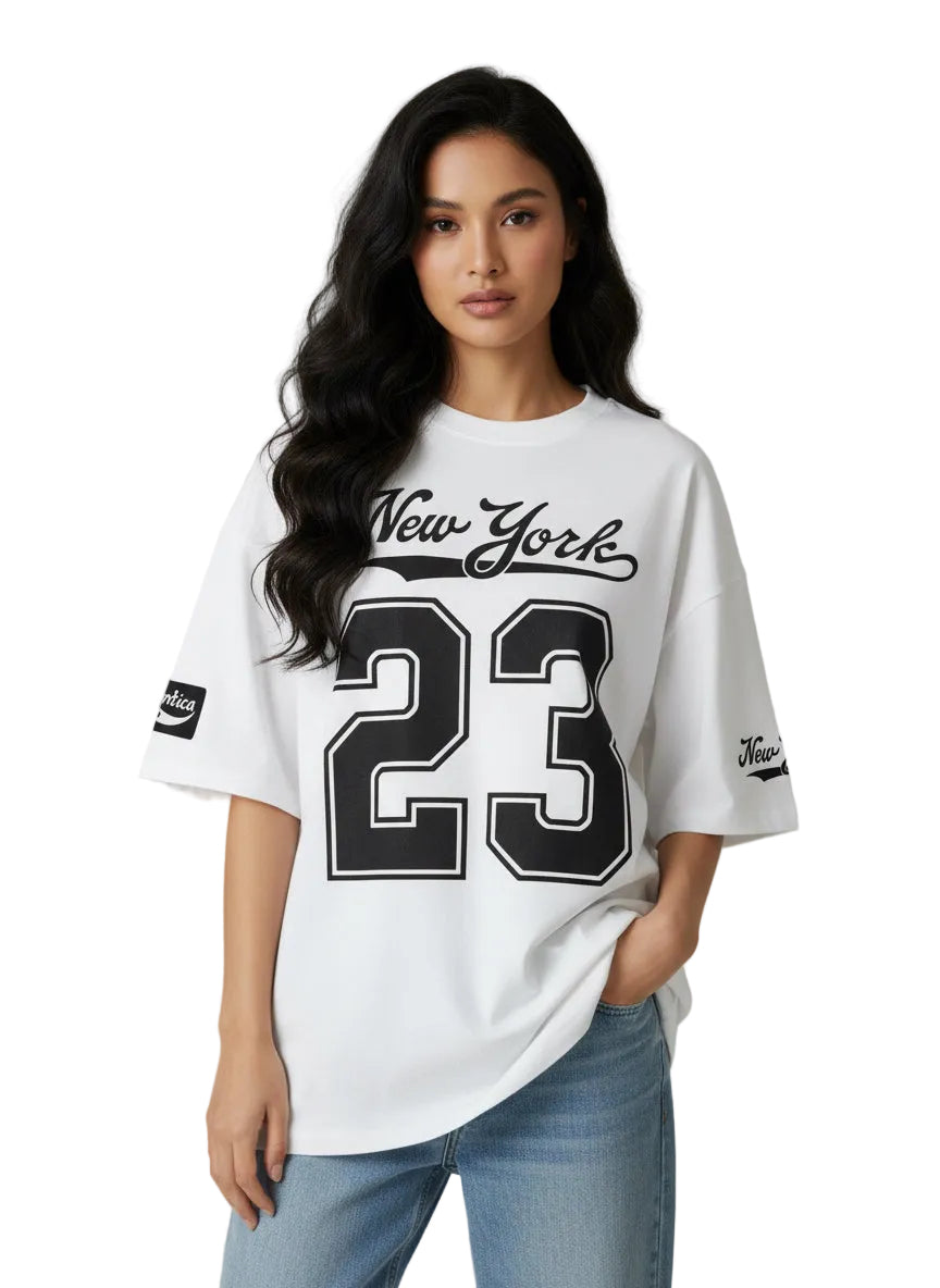 Nexaquin Oversized Gym and Casual T-shirt for women