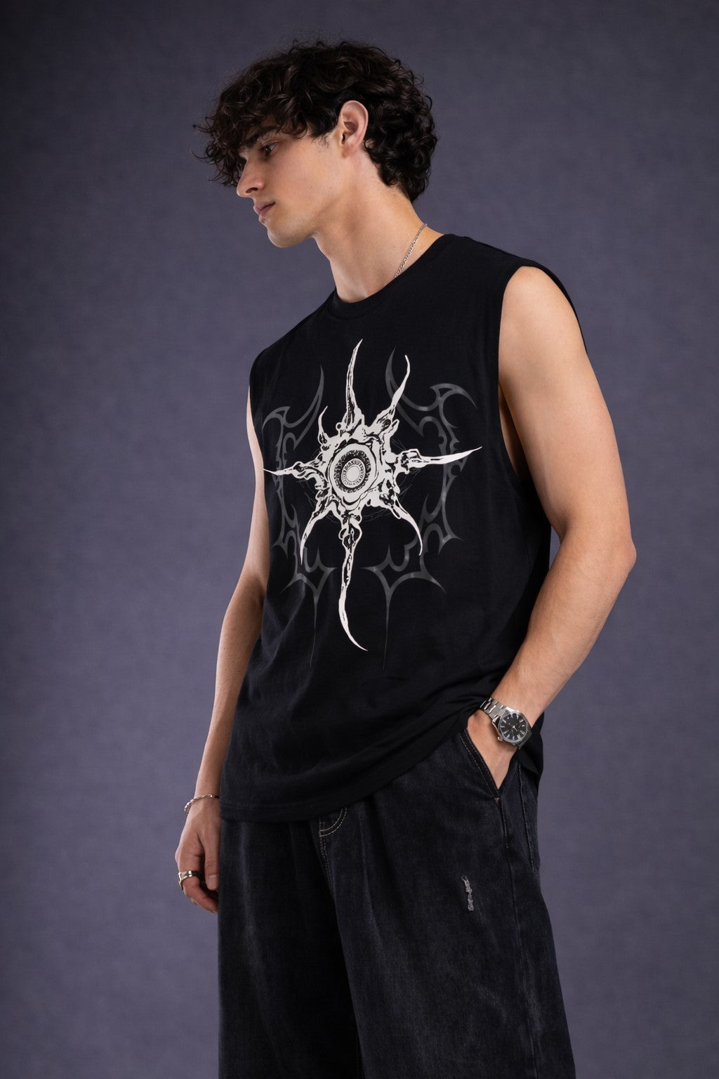 Watcher’s Sigil Gym Vest (Black)