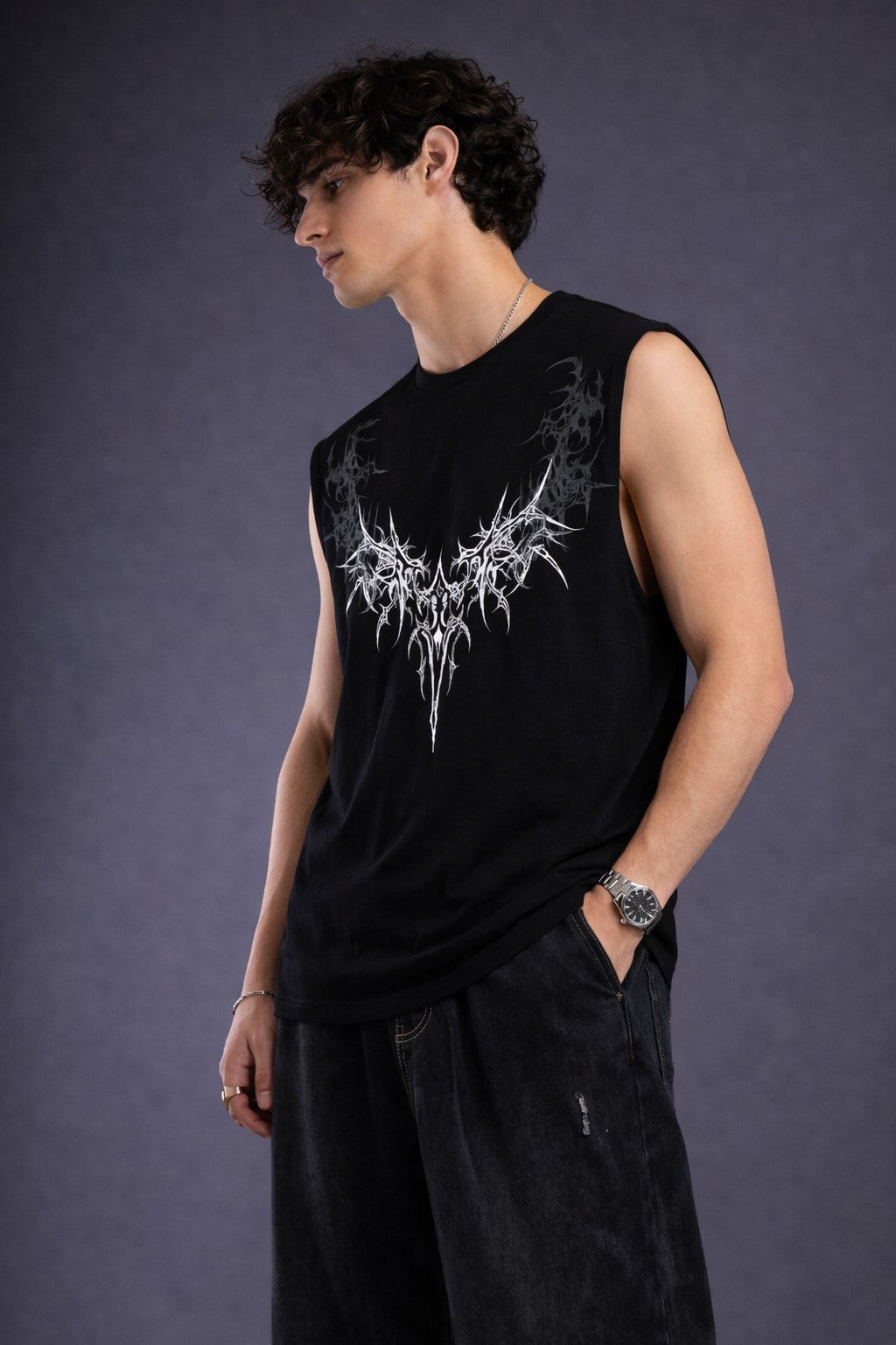 Vanguard Wing Gym Vest (Black)