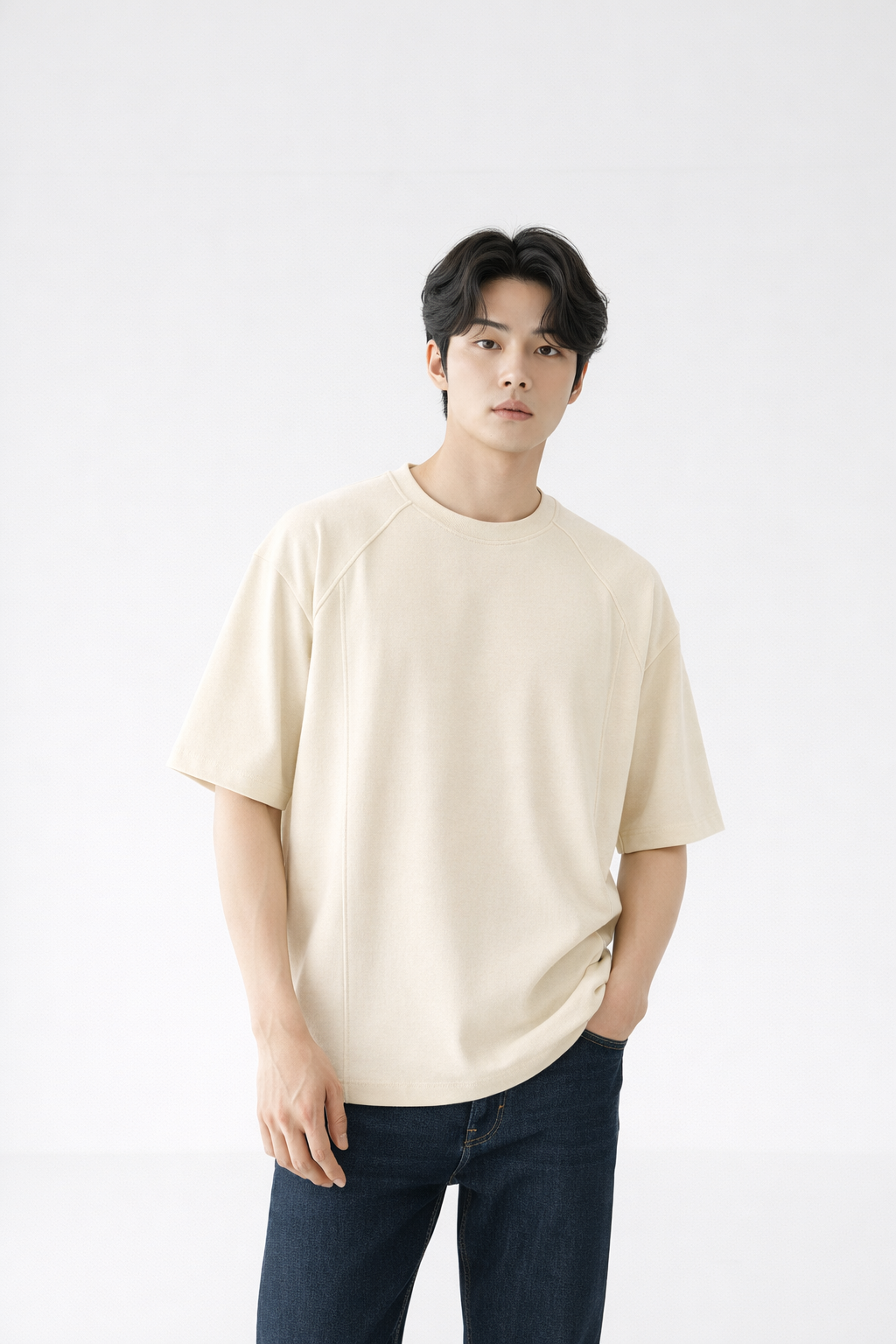 Viral Chinese tshirt Off White to hide belly in india by Aukurban.