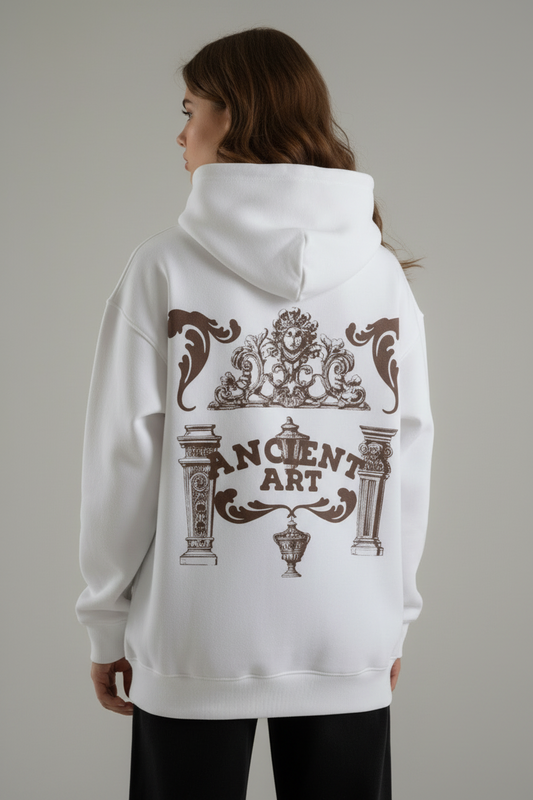 Nexaquin Oversized Gym and Casual Hooded Sweatshirt for Women