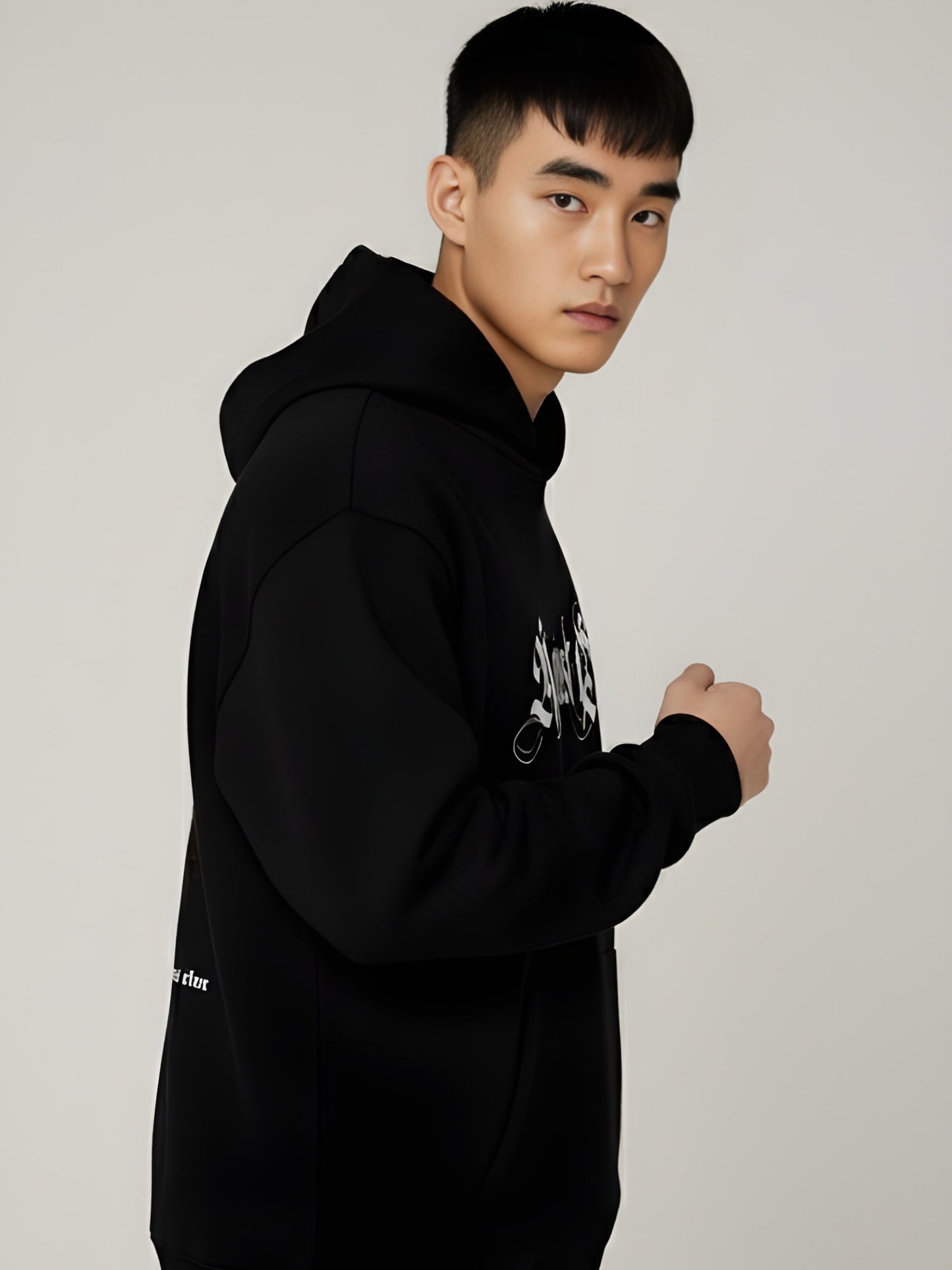 Nexaquin Oversized Gym and Casual Hooded Sweatshirt for Men