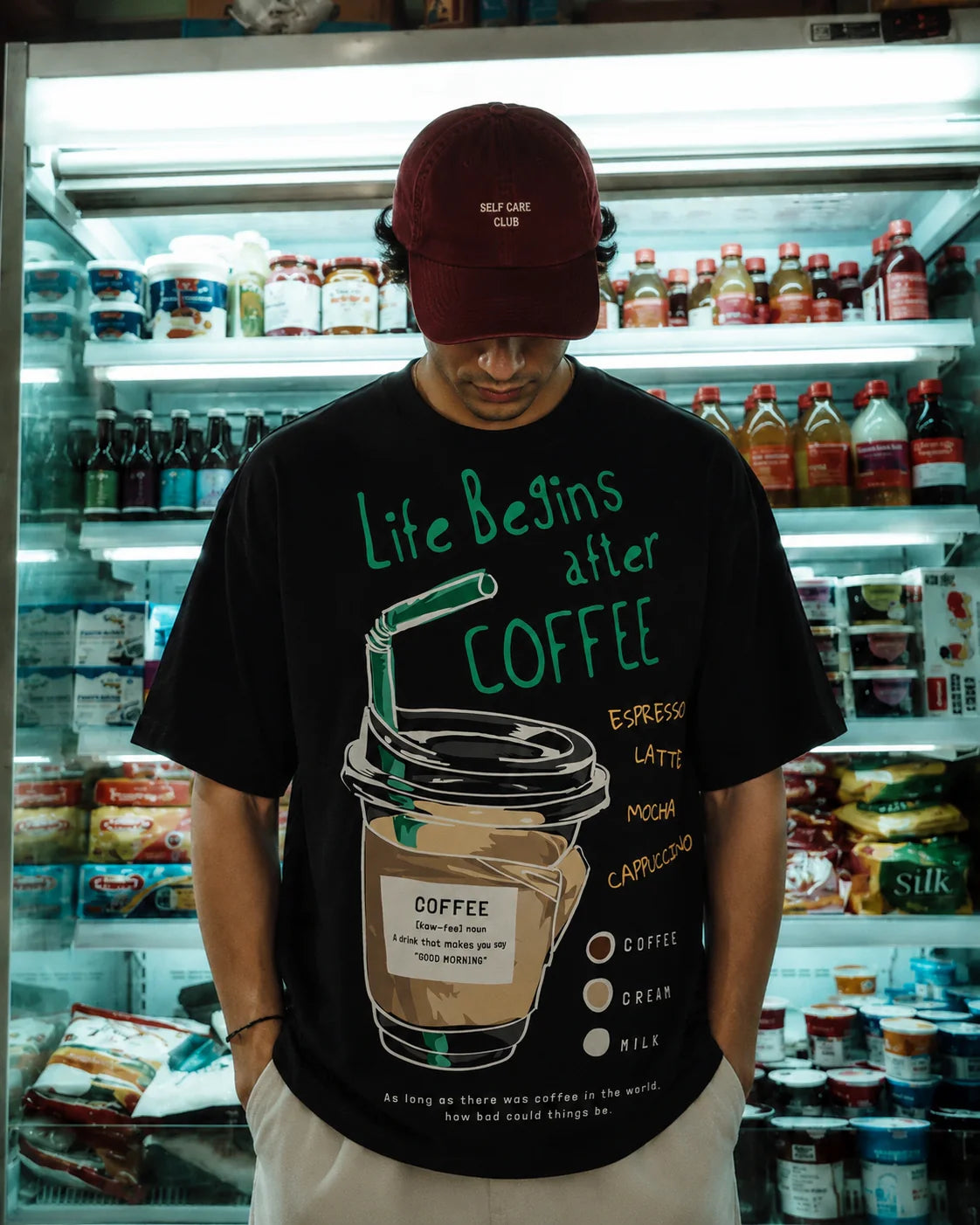 AFTER COFFEE - OVERSIZED TEE