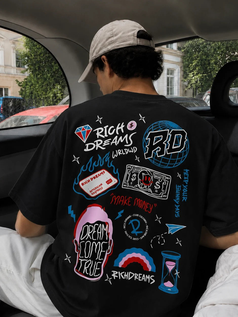 RICH DREAMS - OVERSIZED TEE