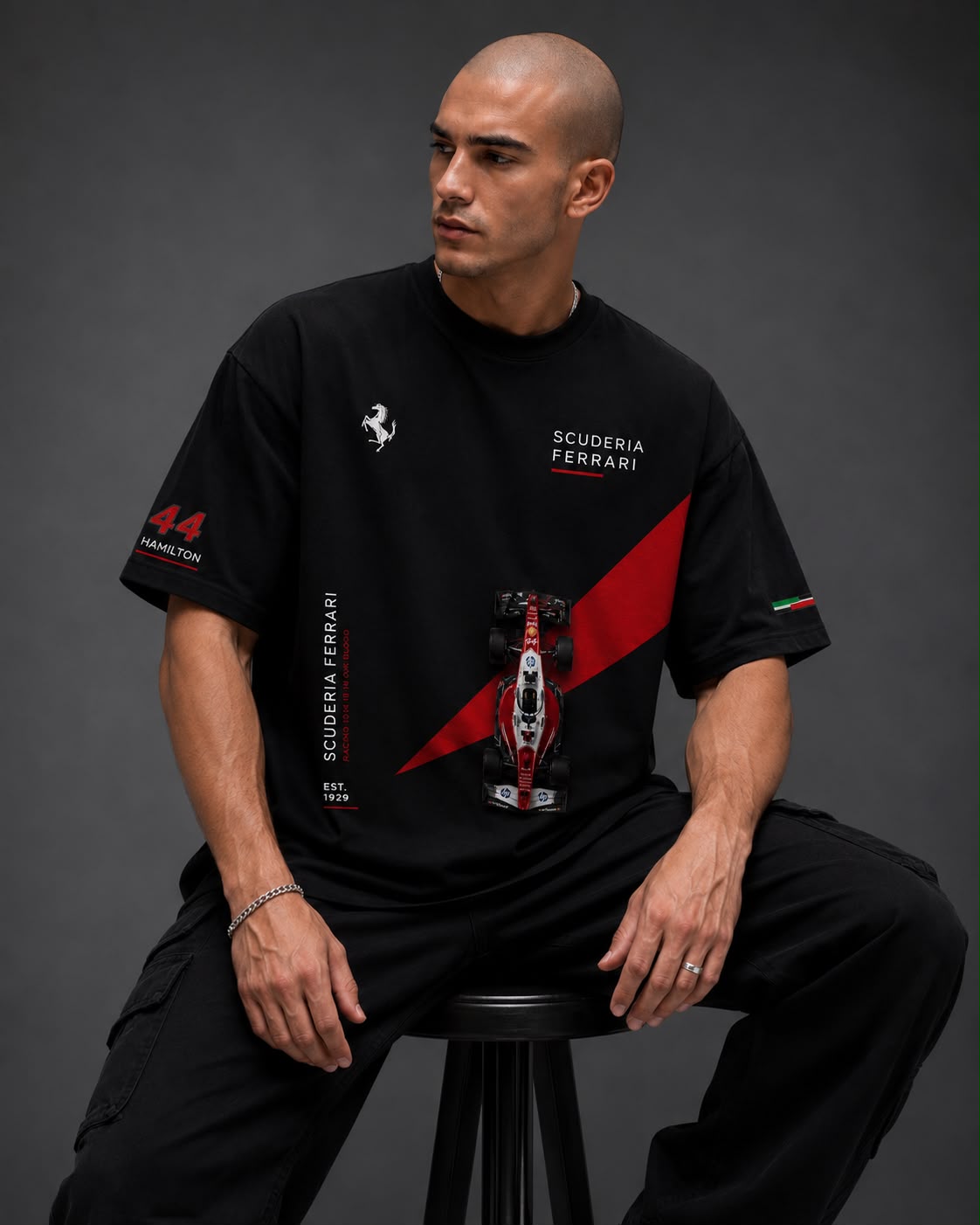 Scuderia Ferrari Formula 1 Oversized T-Shirt