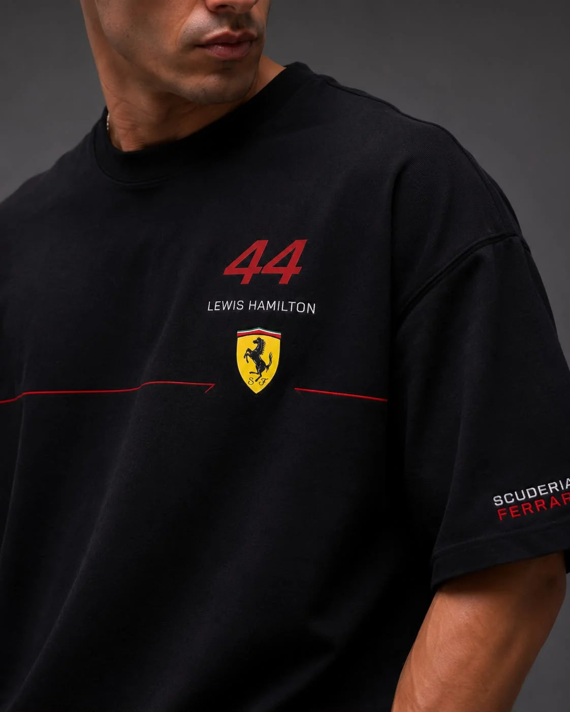Scuderia Ferrari x Lewis Hamilton 44 Premium Oversized Cord Set