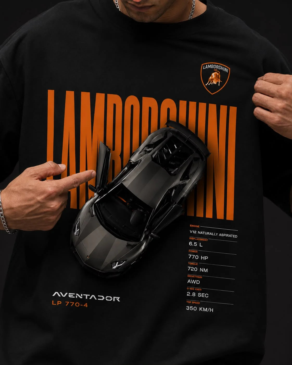 Lamborghini Premium Oversized Cord Set