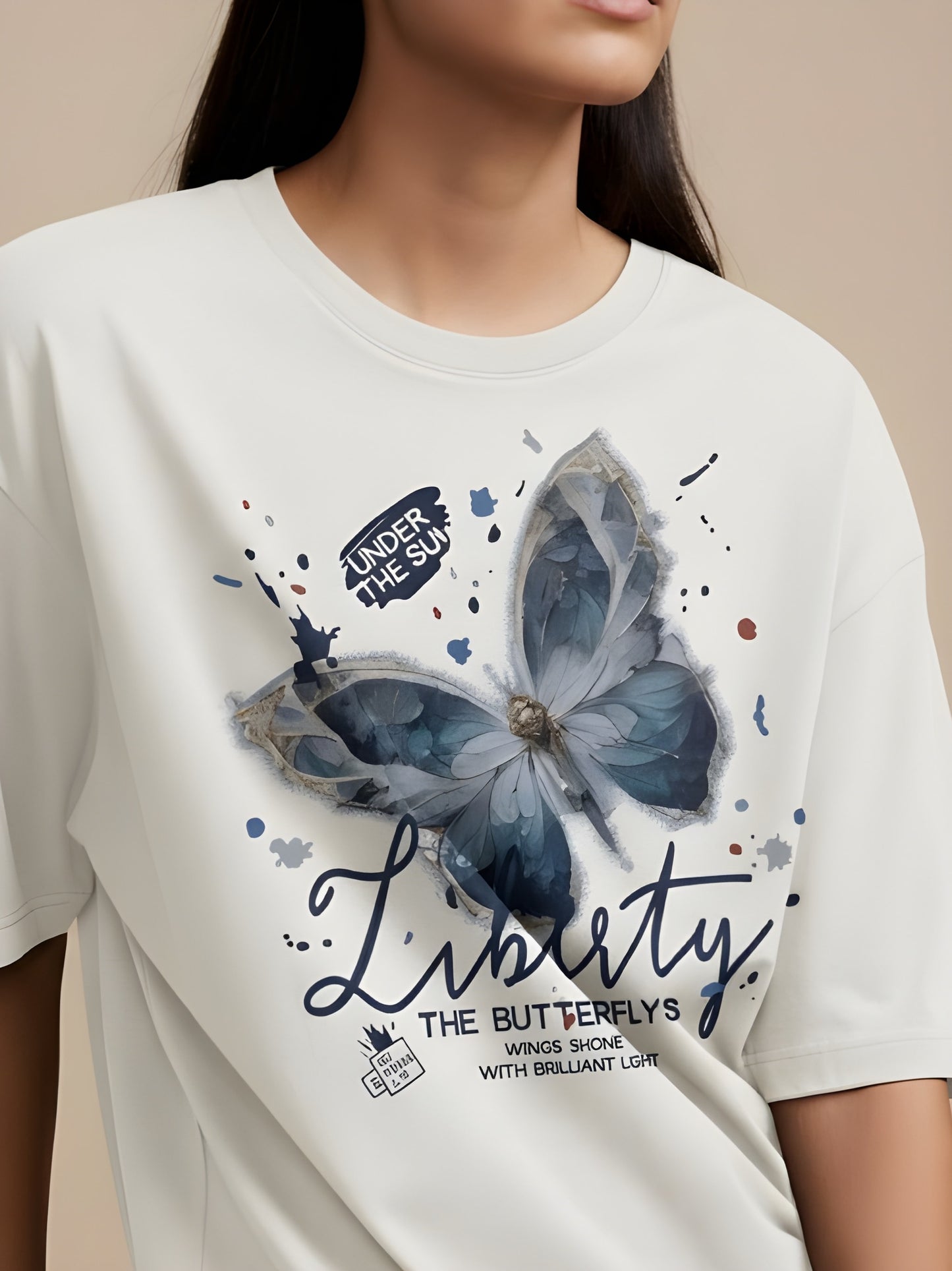 Nexaquin Oversized Gym and Casual T-shirt for women