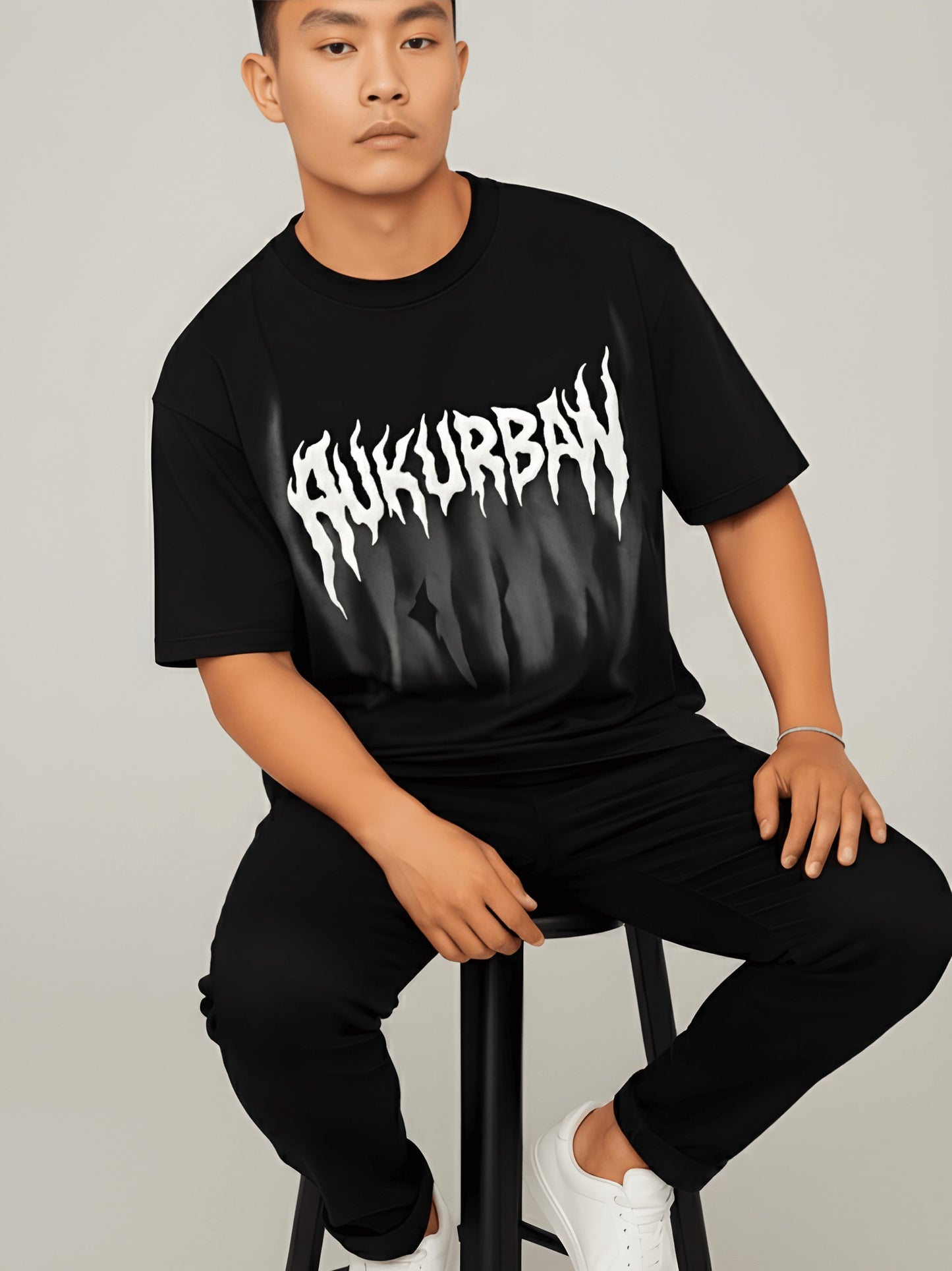 Nexaquin Oversized Gym and Casual T-shirt for men