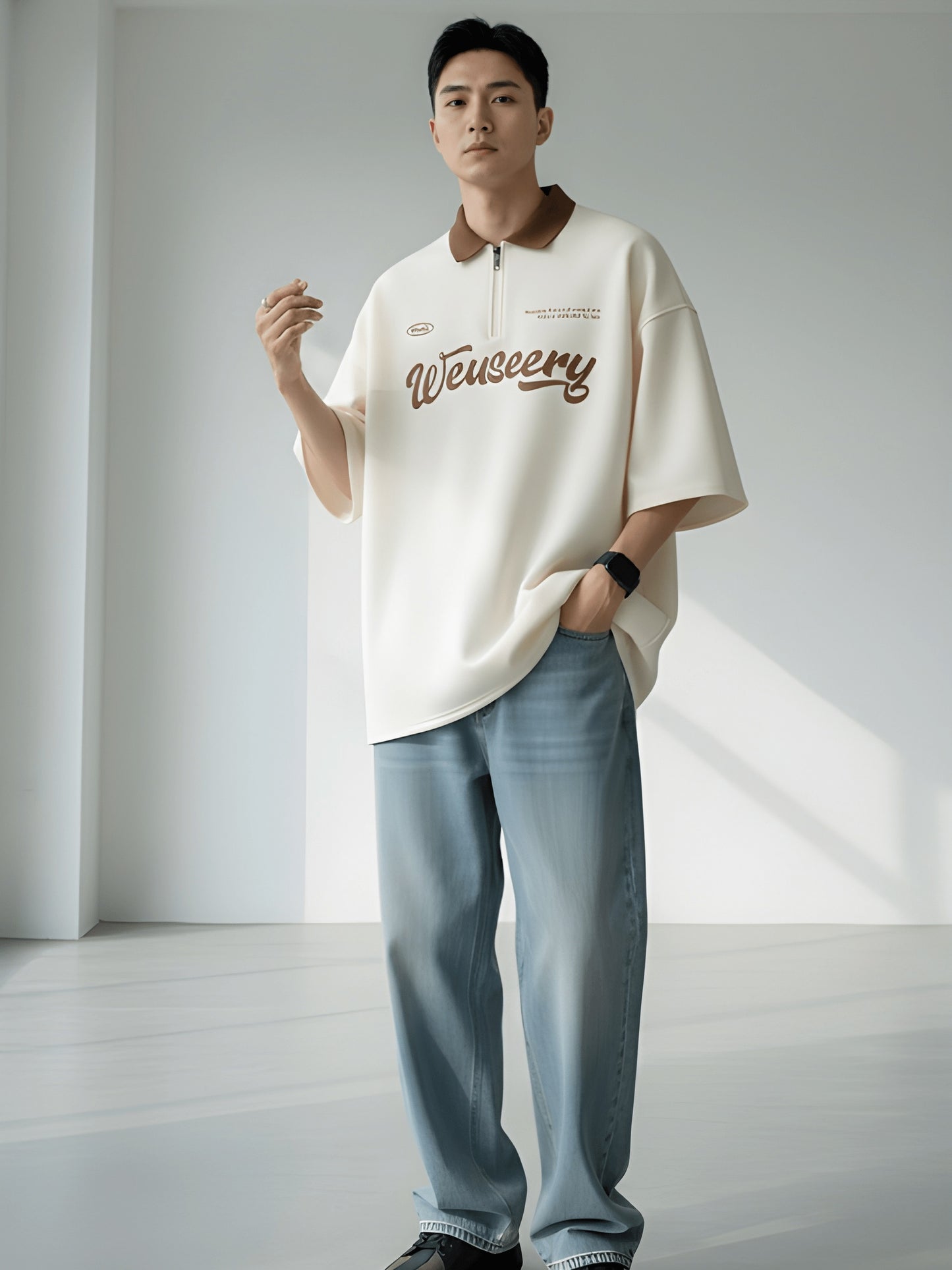 Nexaquin Oversized Gym and Casual T-shirt for men