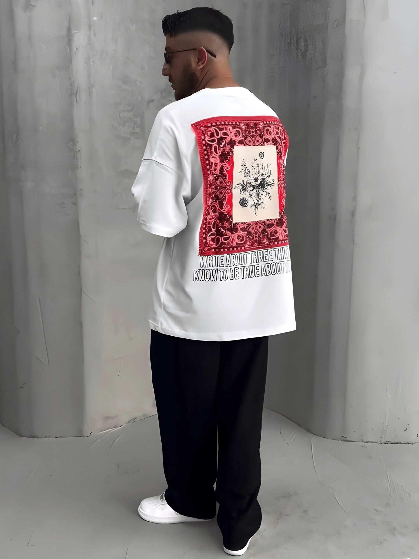 Nexaquin Oversized Gym and Casual T-shirt for men