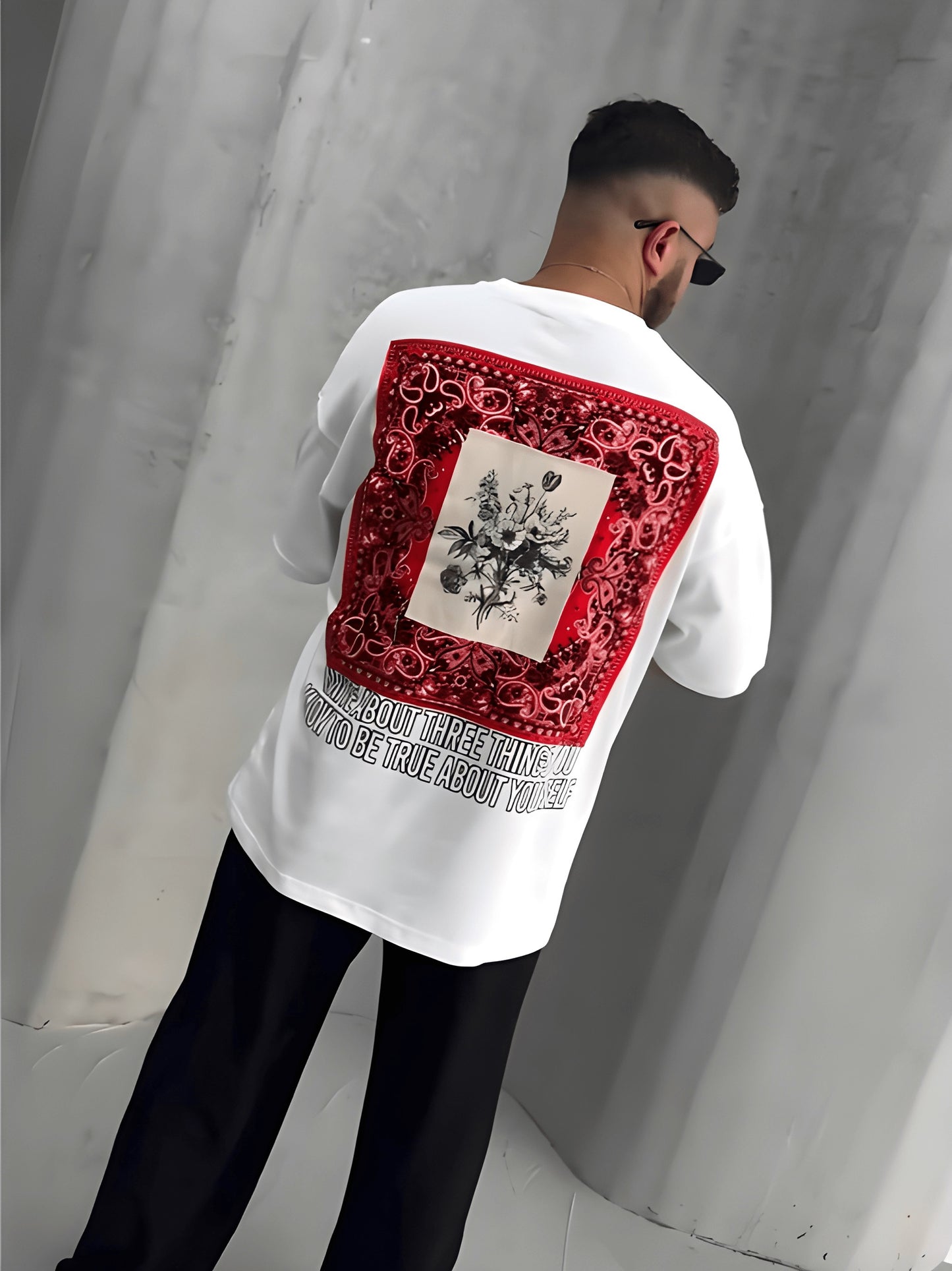 Nexaquin Oversized Gym and Casual T-shirt for men