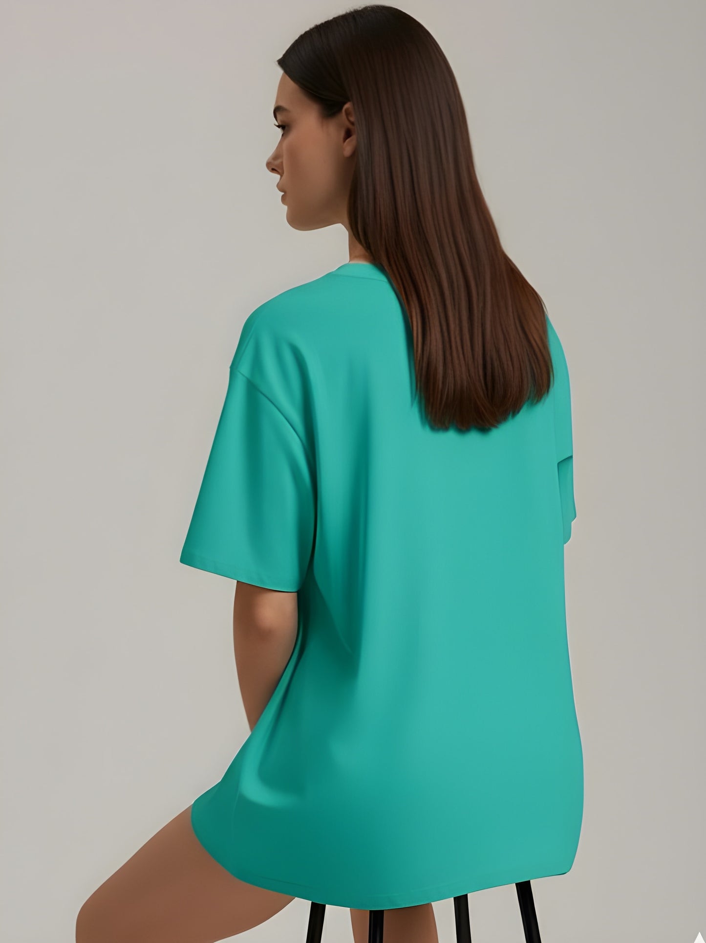 Nexaquin Oversized Gym and Casual T-shirt for women