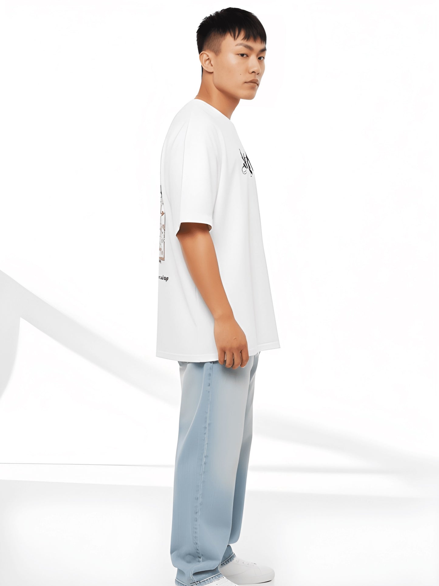 Nexaquin Oversized Gym and Casual T-shirt for men