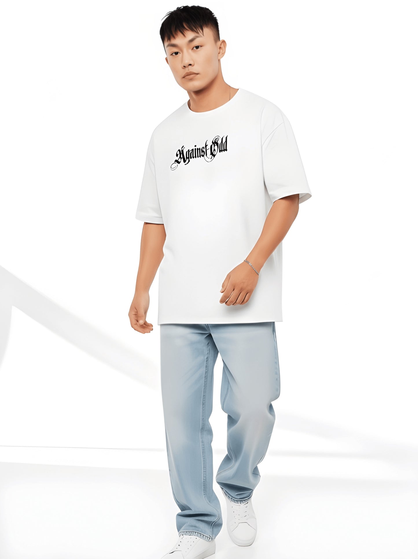 Nexaquin Oversized Gym and Casual T-shirt for men