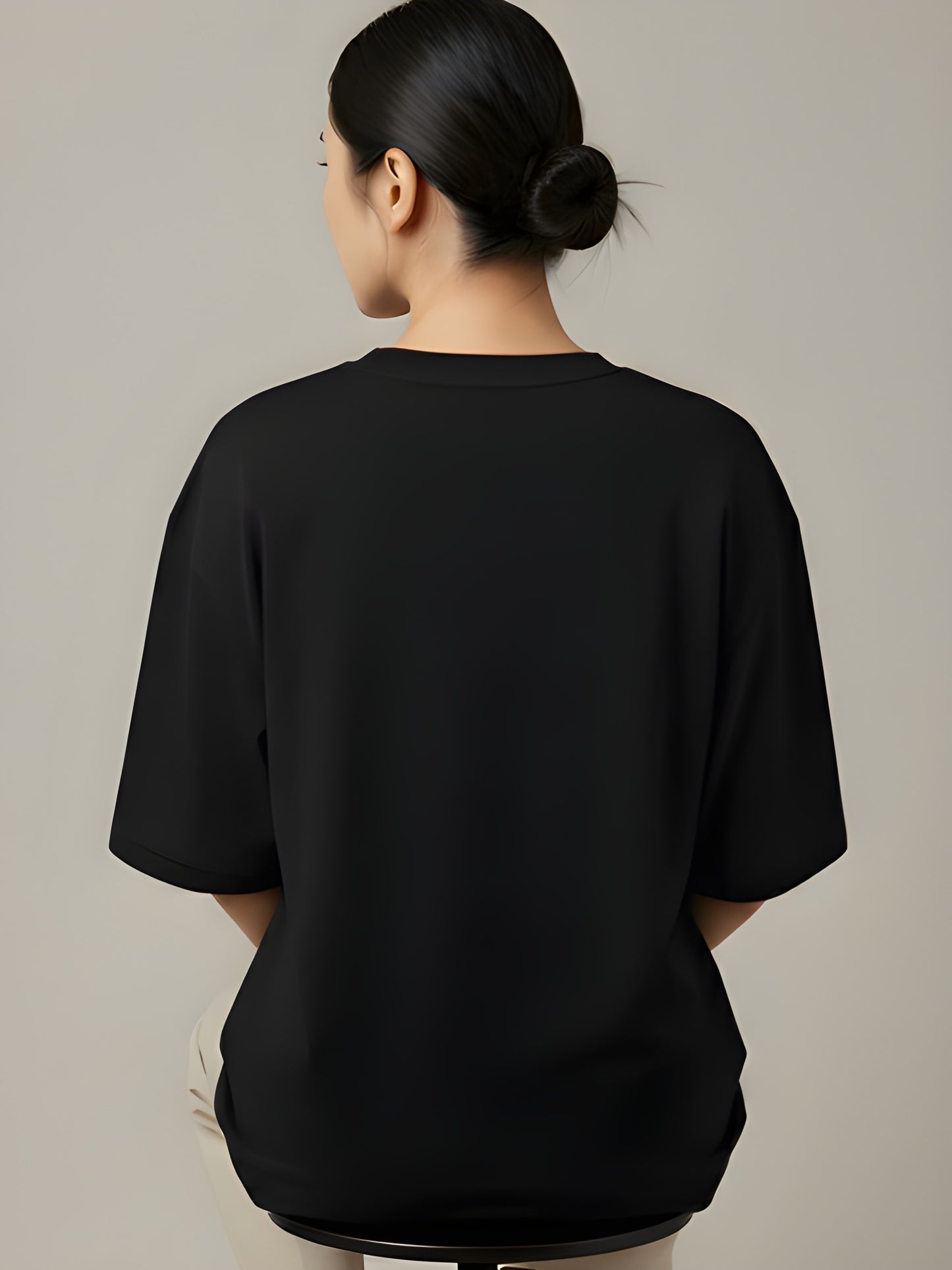 Nexaquin Oversized Gym and Casual T-shirt for women