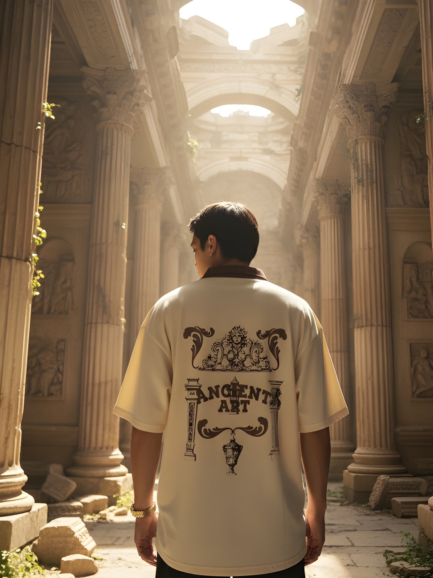 Nexaquin Oversized Gym and Casual T-shirt for men