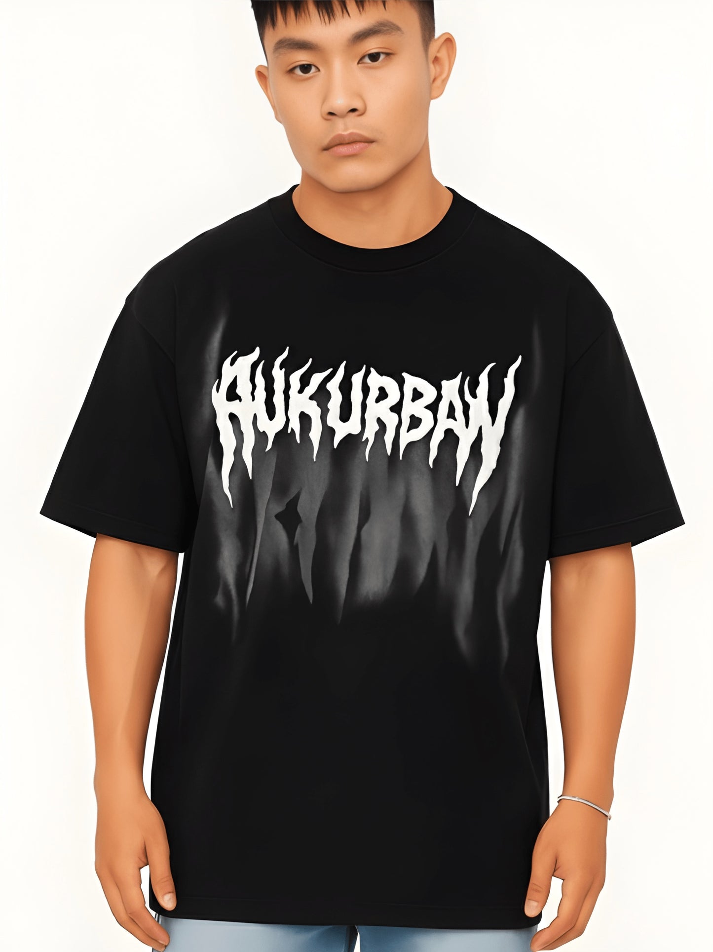 Nexaquin Oversized Gym and Casual T-shirt for men