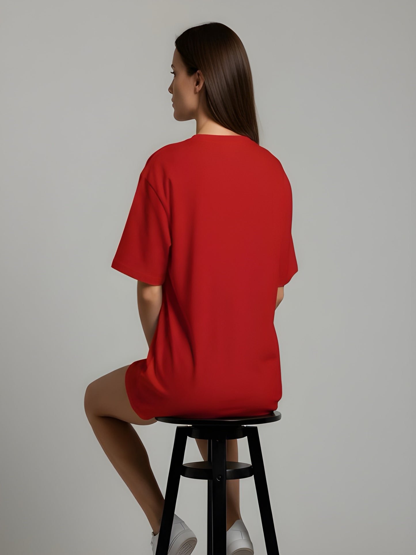 Nexaquin Oversized Gym and Casual T-shirt for women