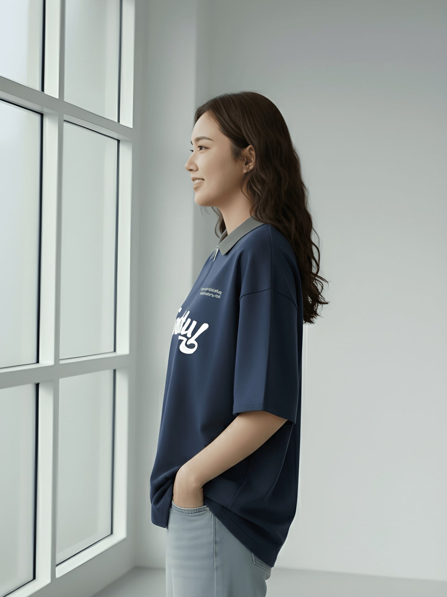Nexaquin Oversized Gym and Casual T-shirt for women