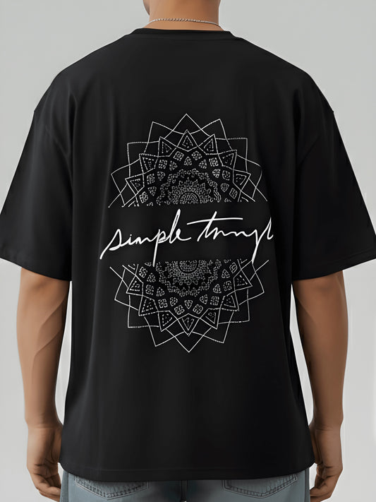 Nexaquin Oversized Gym and Casual T-shirt for men