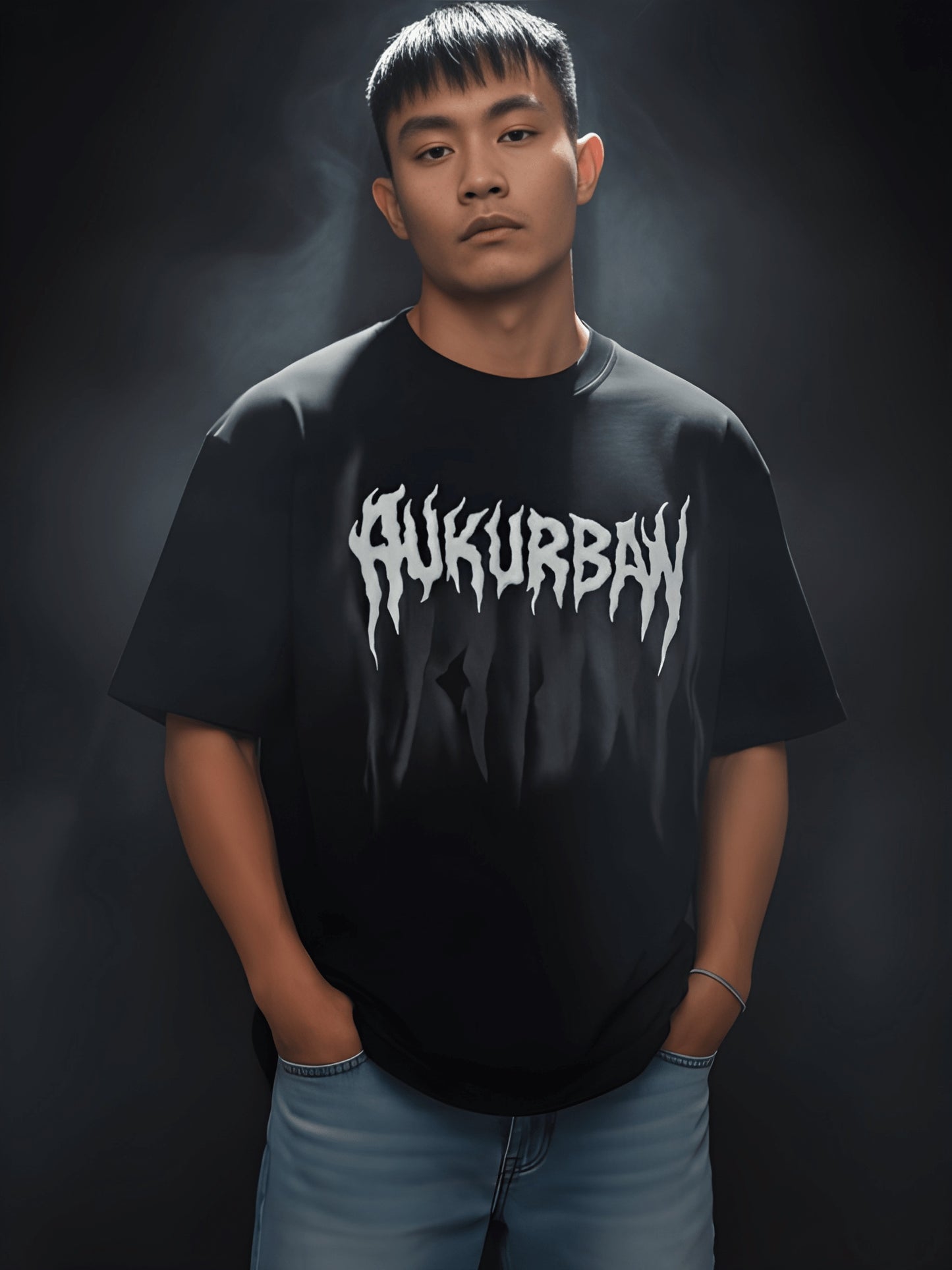 Nexaquin Oversized Gym and Casual T-shirt for men