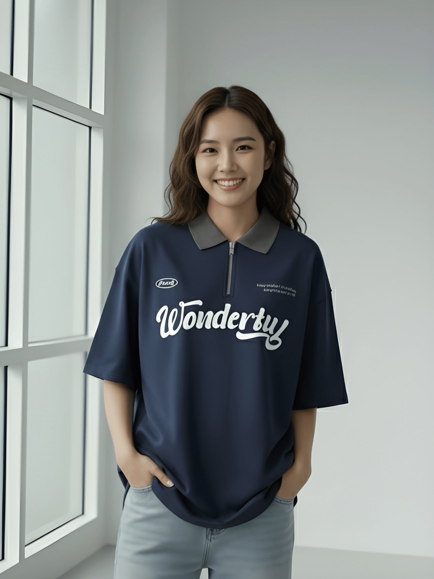 Nexaquin Oversized Gym and Casual T-shirt for women