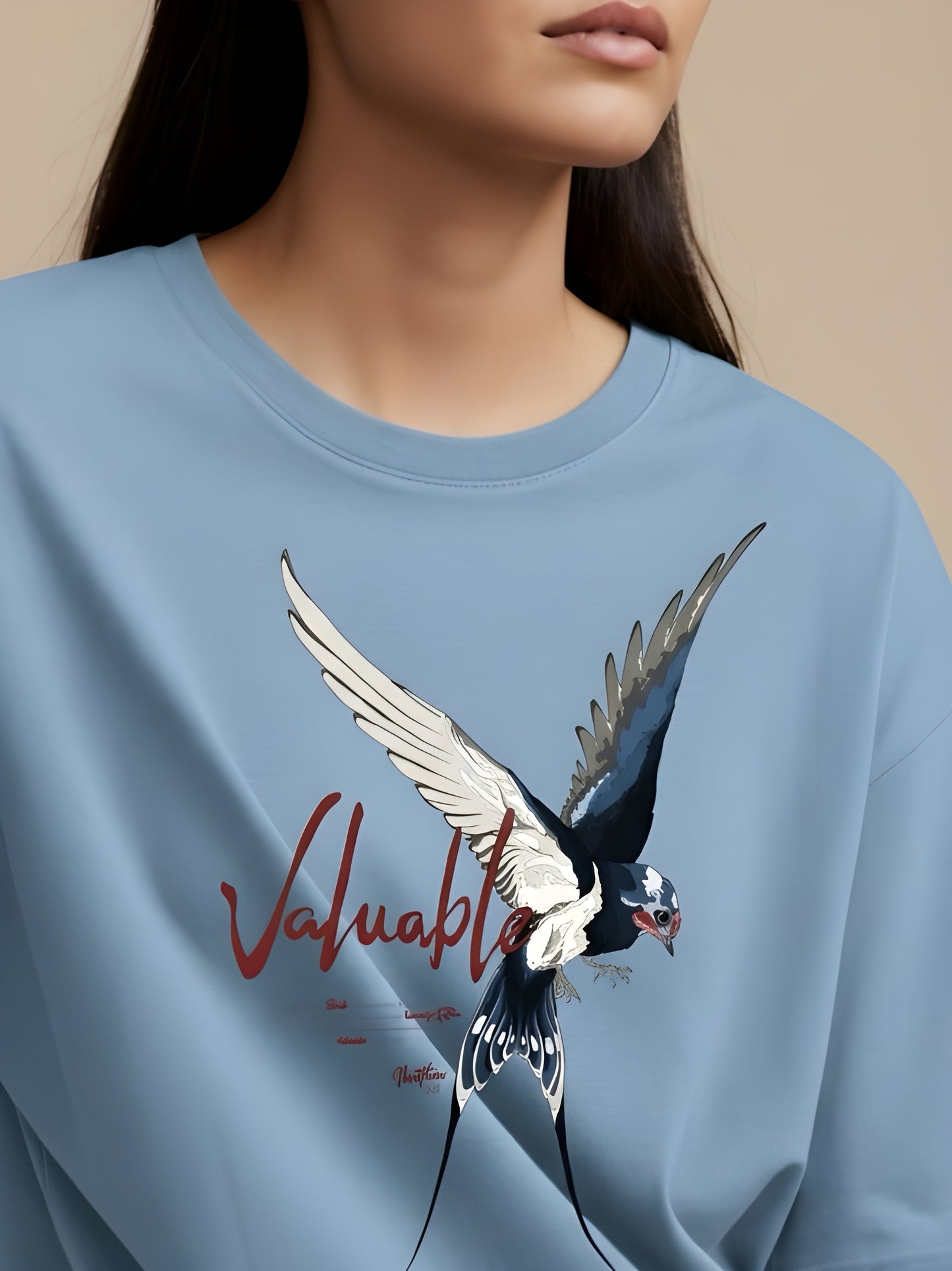 Nexaquin Oversized Gym and Casual T-shirt for women