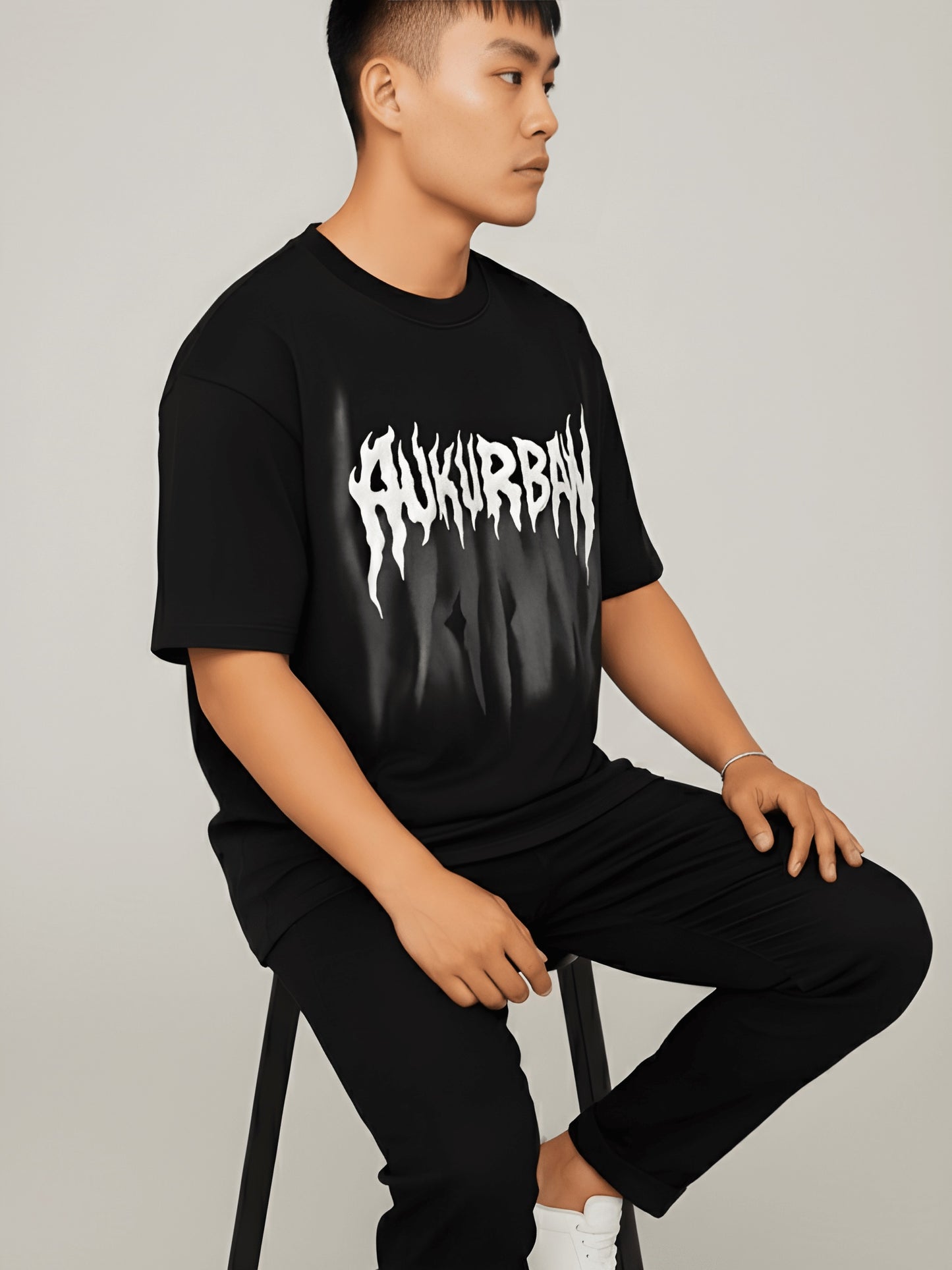 Nexaquin Oversized Gym and Casual T-shirt for men