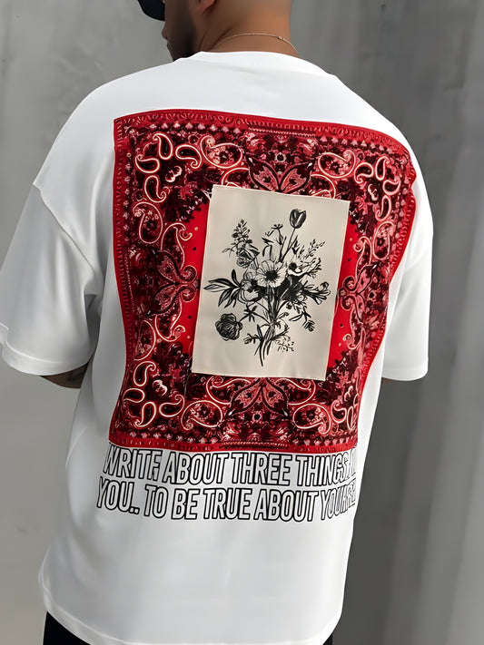 Nexaquin Oversized Gym and Casual T-shirt for men