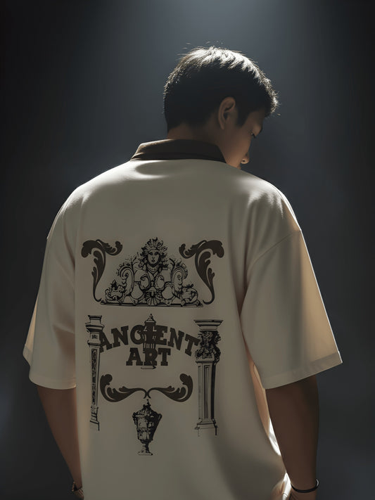 Nexaquin Oversized Gym and Casual T-shirt for men