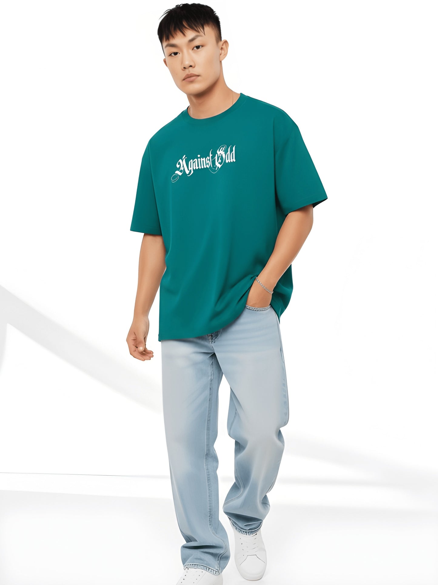 Nexaquin Oversized Gym and Casual T-shirt for men