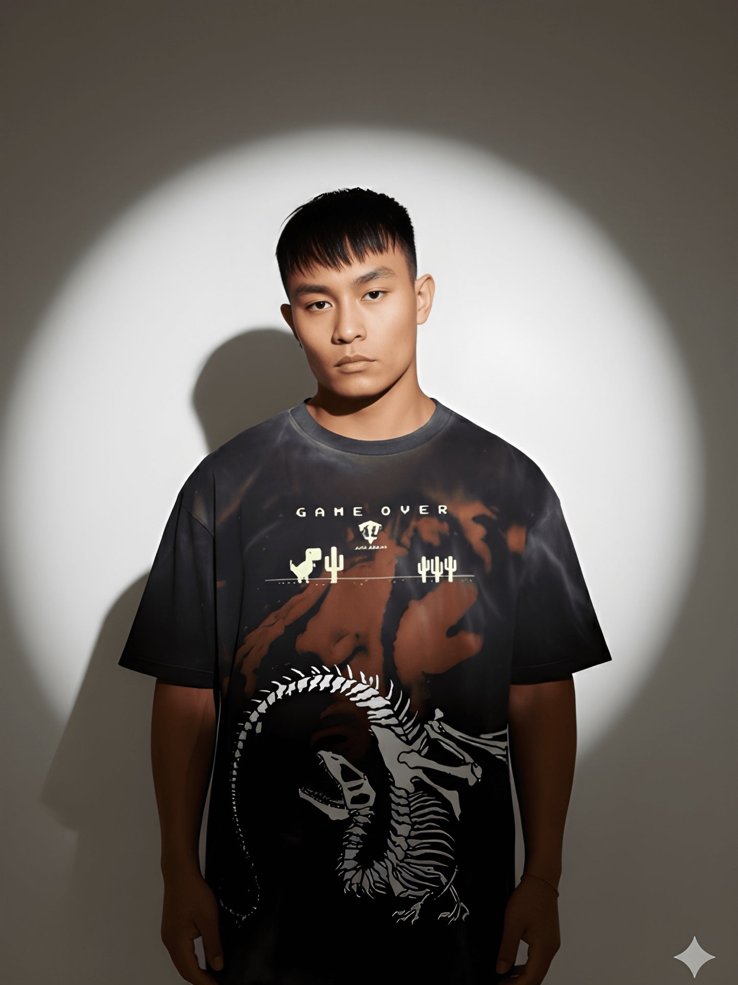 Nexaquin Oversized Gym and Casual T-shirt for men