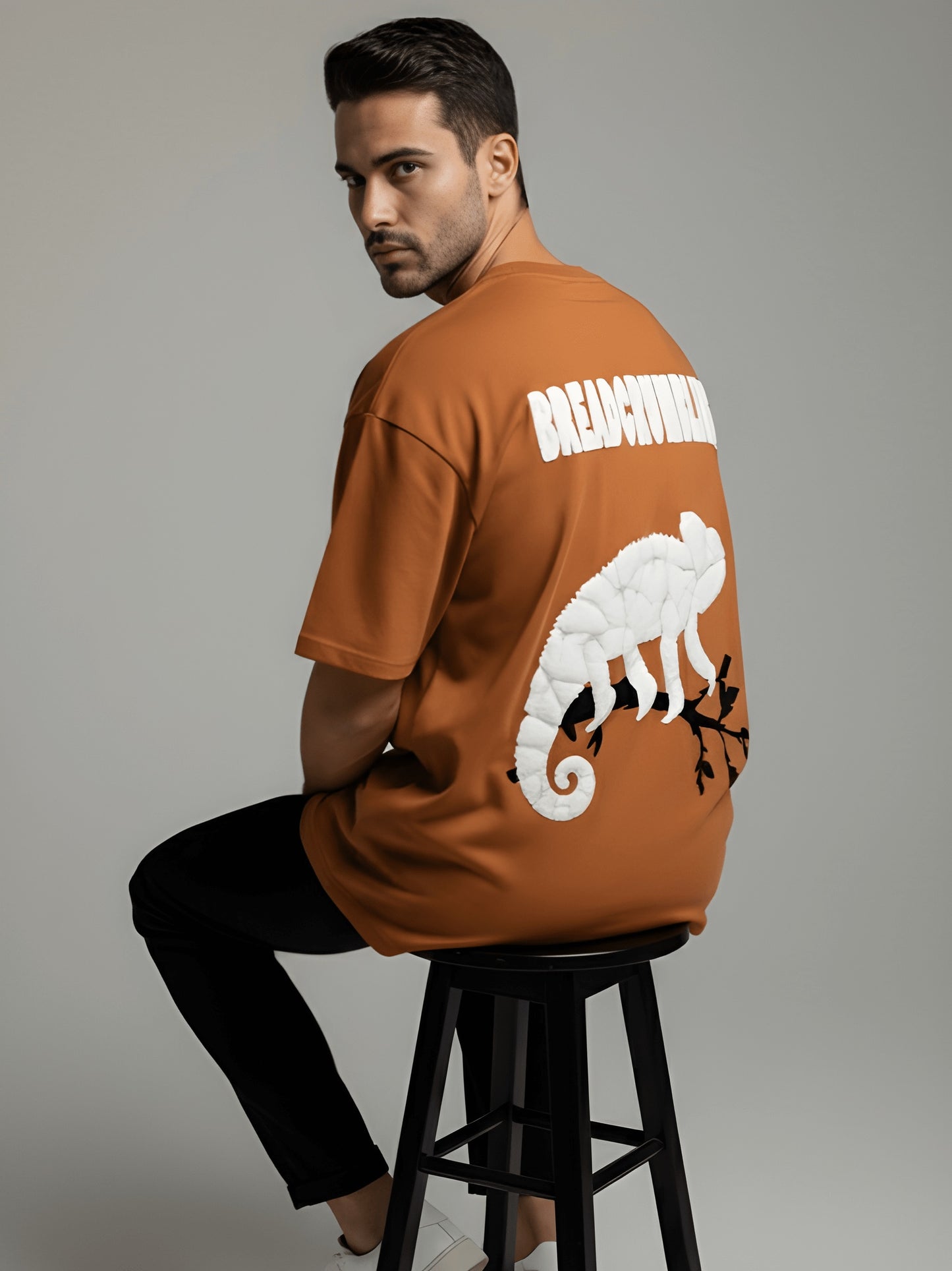 Nexaquin Oversized Gym and Casual T-shirt for men